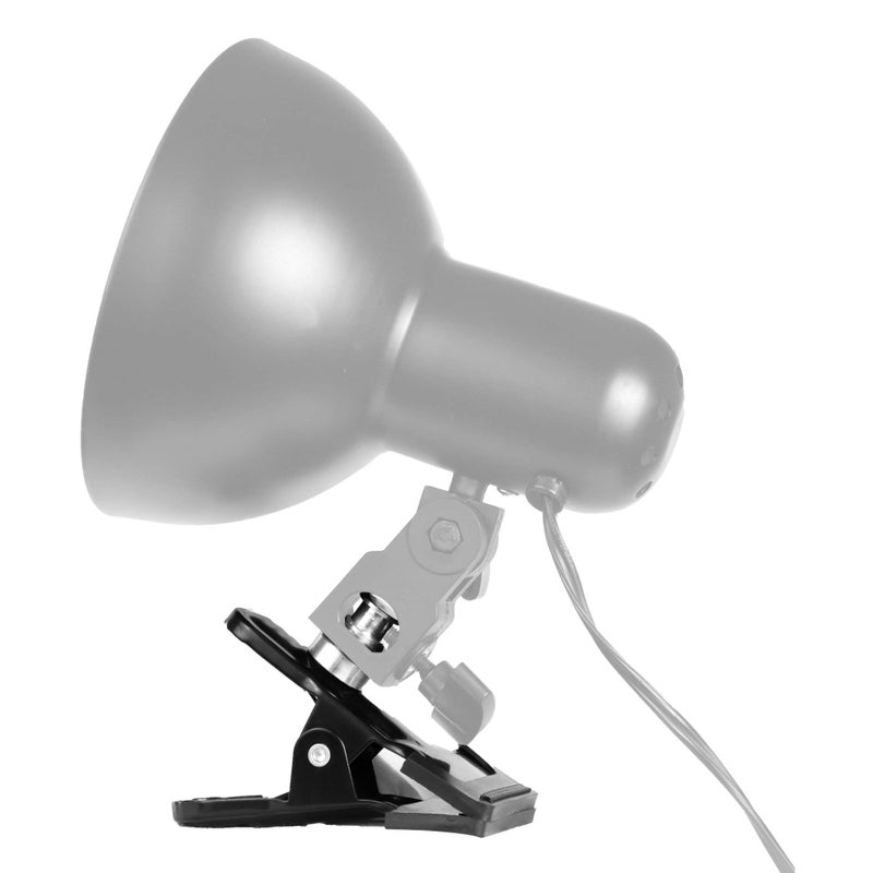 SLOW DOLPHIN Photo Studio Heavy Duty Metal Clamp Holder with 5/8 Light Stand and Umbrella Reflector Holder(2 PCS) - Image 4